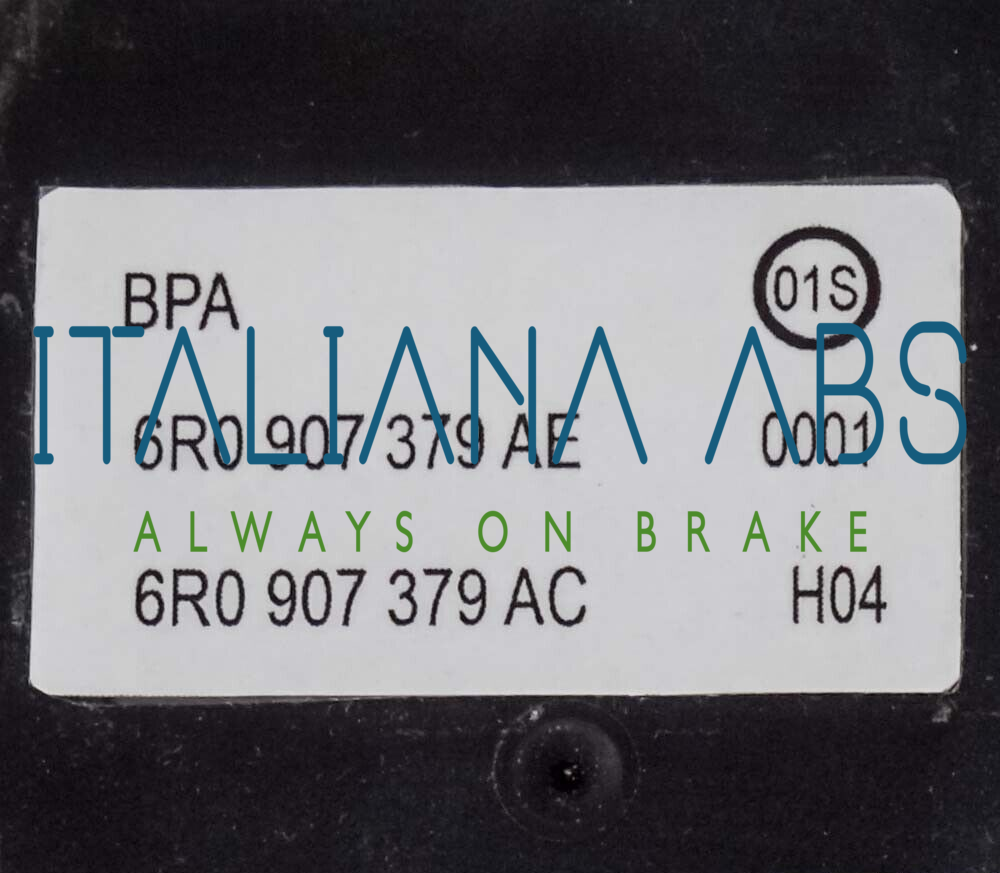 Centralina ABS VW, codici identificativi: 6R0614117AB 0265801022 6R0907379AE