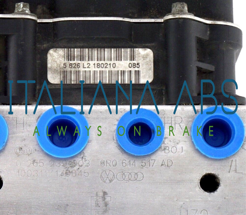 Centralina ABS VW, codici identificativi: 6R0614517AD 0265955006 6R0907379R