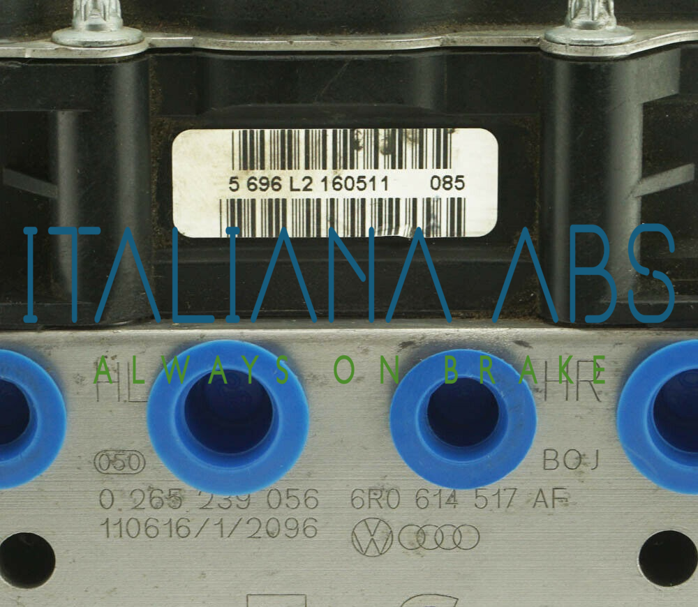 Centralina ABS VW, codici identificativi: 6R0614517AF 0265955025 6R0907379AK