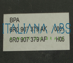 Centralina ABS VW, codici identificativi: 6R0614517AF 0265955025 6R0907379AK