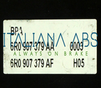 Centralina ABS SKODA, codici identificativi: 6R0614517T 0265955010 6R0907379AA