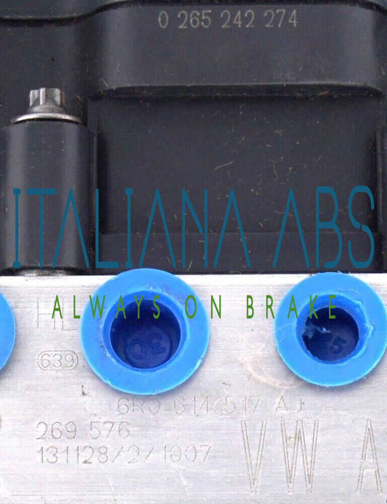 Centralina ABS VW, codici identificativi: 6R0907379AS 0265956073 6R0614517AJ
