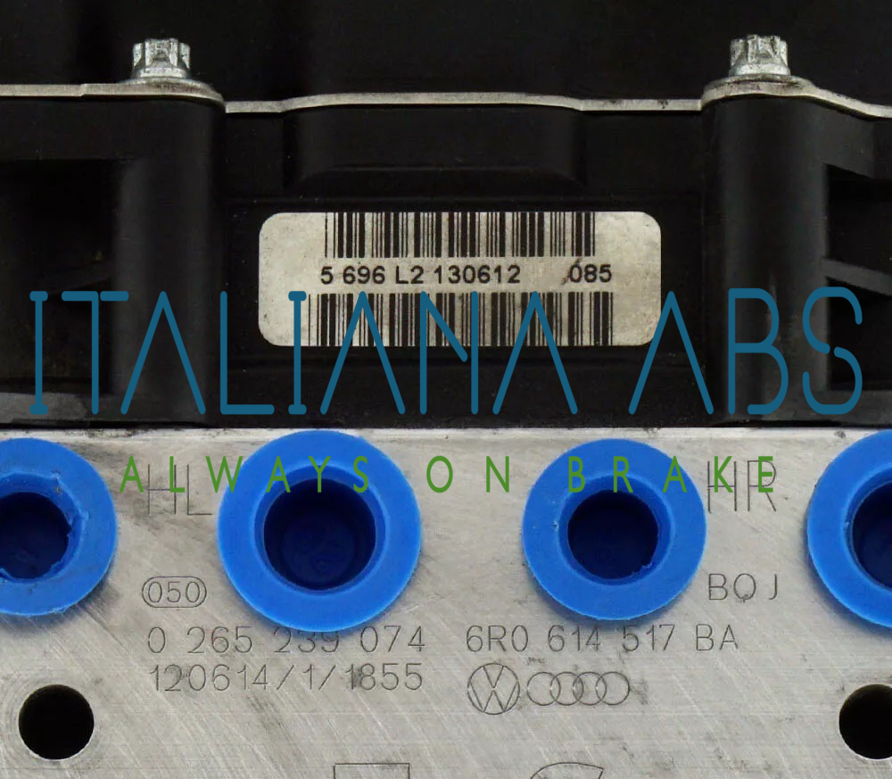 Centralina ABS VW, codici identificativi: 6R0907379BE 6R0614517BA 0265955034