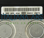 Centralina ABS VW, codici identificativi: 6R0907379BE 6R0614517BA 0265955034