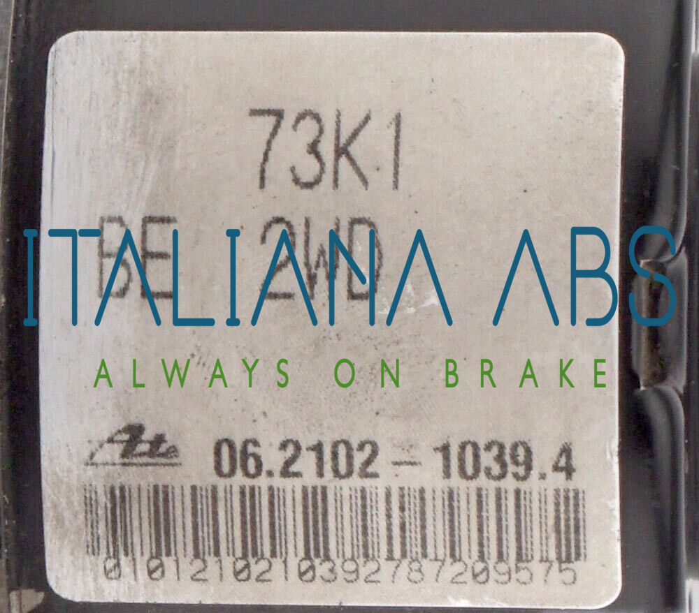 Centralina ABS SUZUKI, codici identificativi: 73K1 06210952323 06210210394