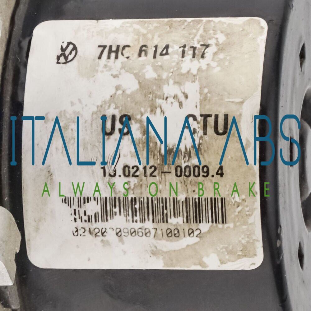 Centralina ABS VW, codici identificativi: 7H0614117 10021200094 7H0907379P