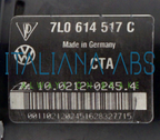 Centralina ABS PORSCHE, codici identificativi: 7L0907379P 10092603213 7L0614517C
