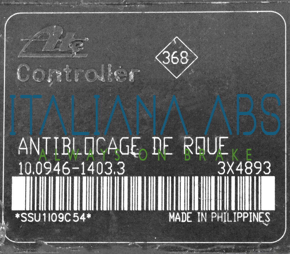 Centralina ABS RENAULT, codici identificativi: 8200036532C 10020402764 10094614033