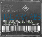 Centralina ABS RENAULT, codici identificativi: 8200036532C 10020402764 10094614033