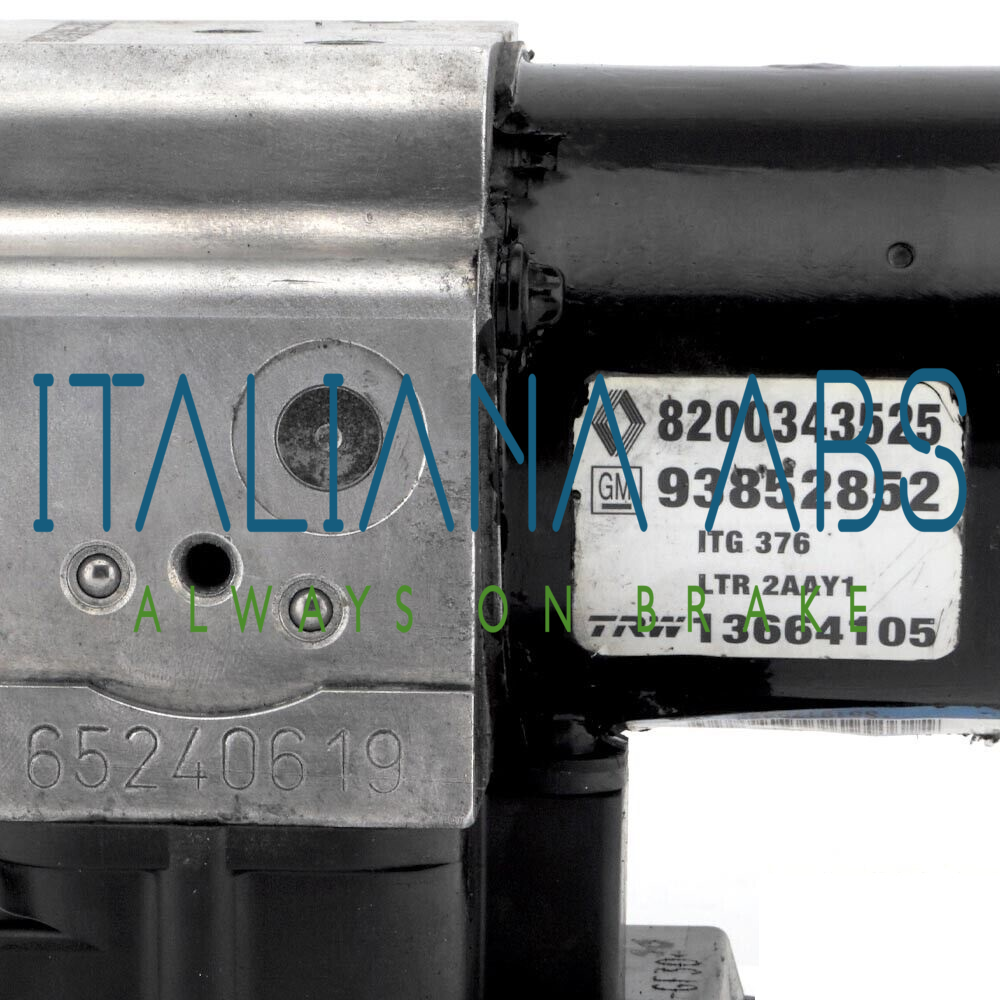 Centralina ABS OPEL, codici identificativi: 8200343525 93852852 13664105 13509005M