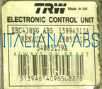 Centralina ABS RENAULT, codici identificativi: 8200951792 93863319 15052212