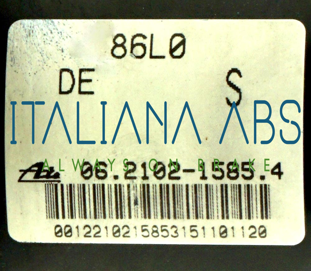 Centralina ABS SUZUKI, codici identificativi: 86L0 06210215854 06210957783