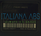 Centralina ABS TOYOTA, codici identificativi: 895410D030 06210903193 445400D010