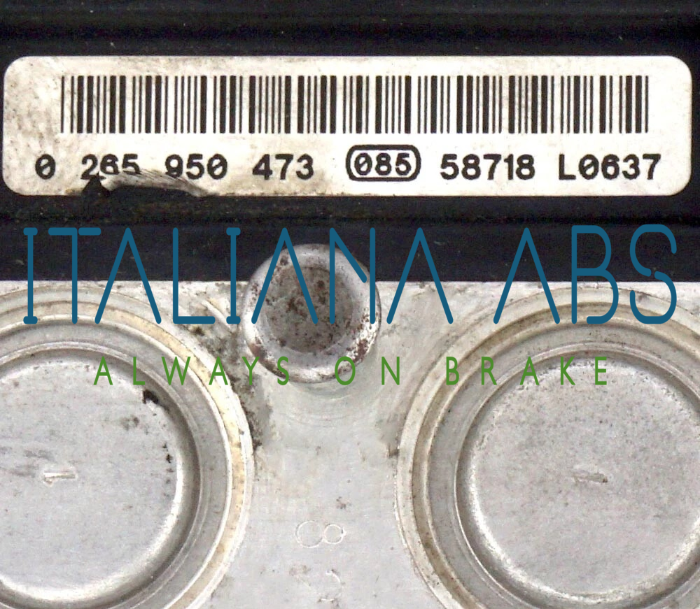Centralina ABS AUDI, codici identificativi: 8E0614517AL 0265234333 8E0910517E
