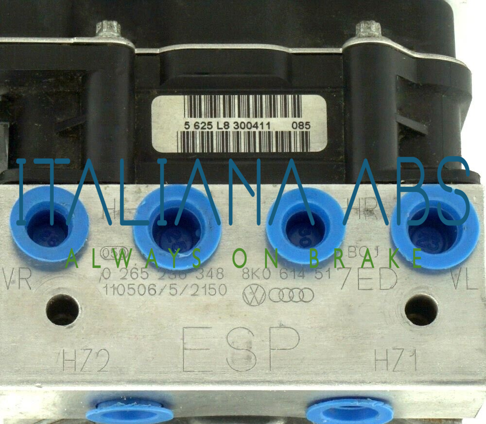 Centralina ABS AUDI, codici identificativi: 8K0614517ED 0265951539 8K0907379BF