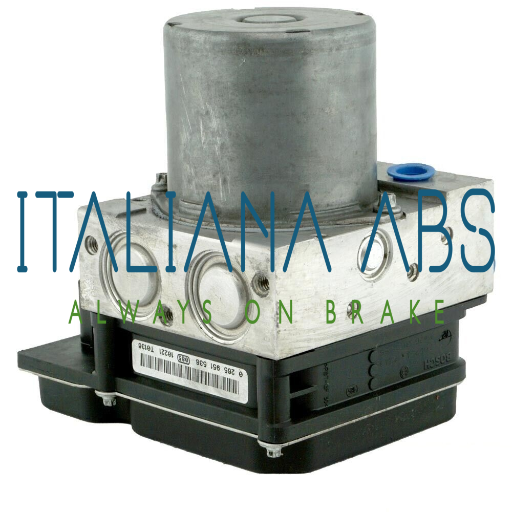 Centralina ABS AUDI, codici identificativi: 8K0614517EE 0265951538 8K0907379BG