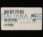 Centralina ABS AUDI, codici identificativi: 8K0614517EE 0265951538 8K0907379BG