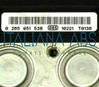 Centralina ABS AUDI, codici identificativi: 8K0614517EE 0265951538 8K0907379BG