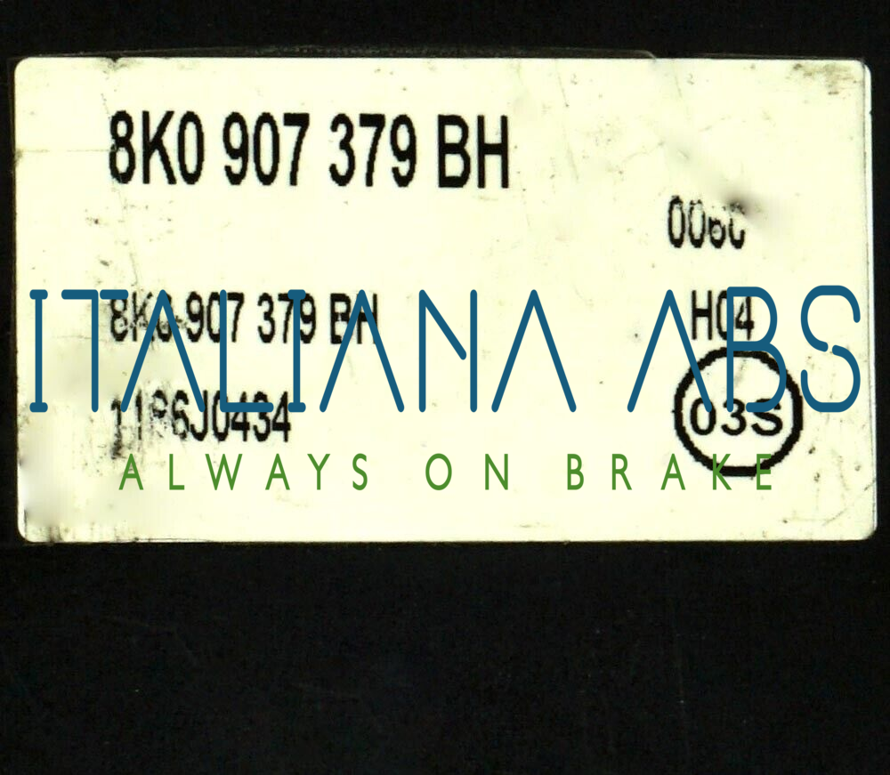 Centralina ABS VOLKSWAGEN, codici identificativi: 8K0614517EH 8K0907379BH 0265951537