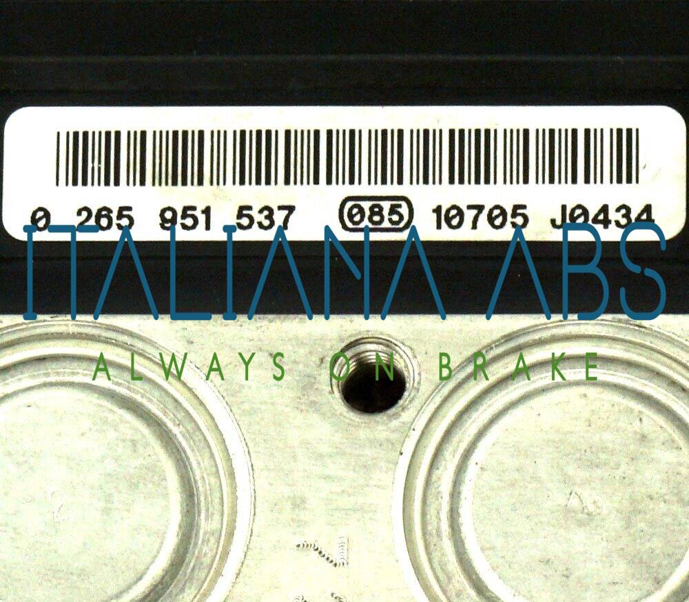 Centralina ABS VOLKSWAGEN, codici identificativi: 8K0614517EH 8K0907379BH 0265951537