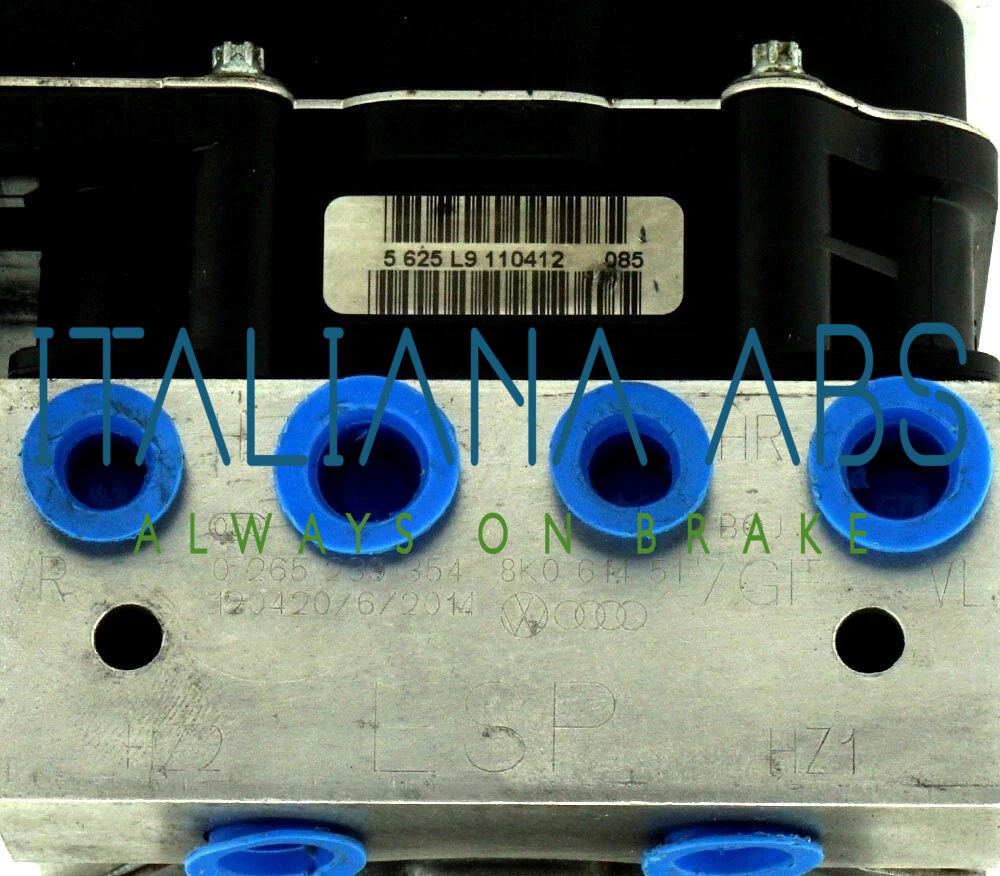 Centralina ABS AUDI, codici identificativi: 8K0907379CG 8K0614517GF 0265952064