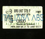 Centralina ABS AUDI, codici identificativi: 8R0614517AL 0265951717 8R0907379P