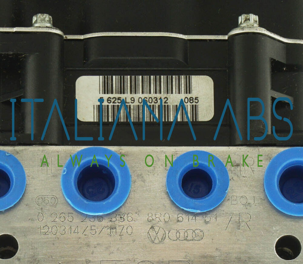 Centralina ABS AUDI, codici identificativi: 8R0614517R 0265236336 8R0907379H
