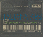 Centralina ABS FORD, codici identificativi: 8V512C405AE 06210214684 06210956723