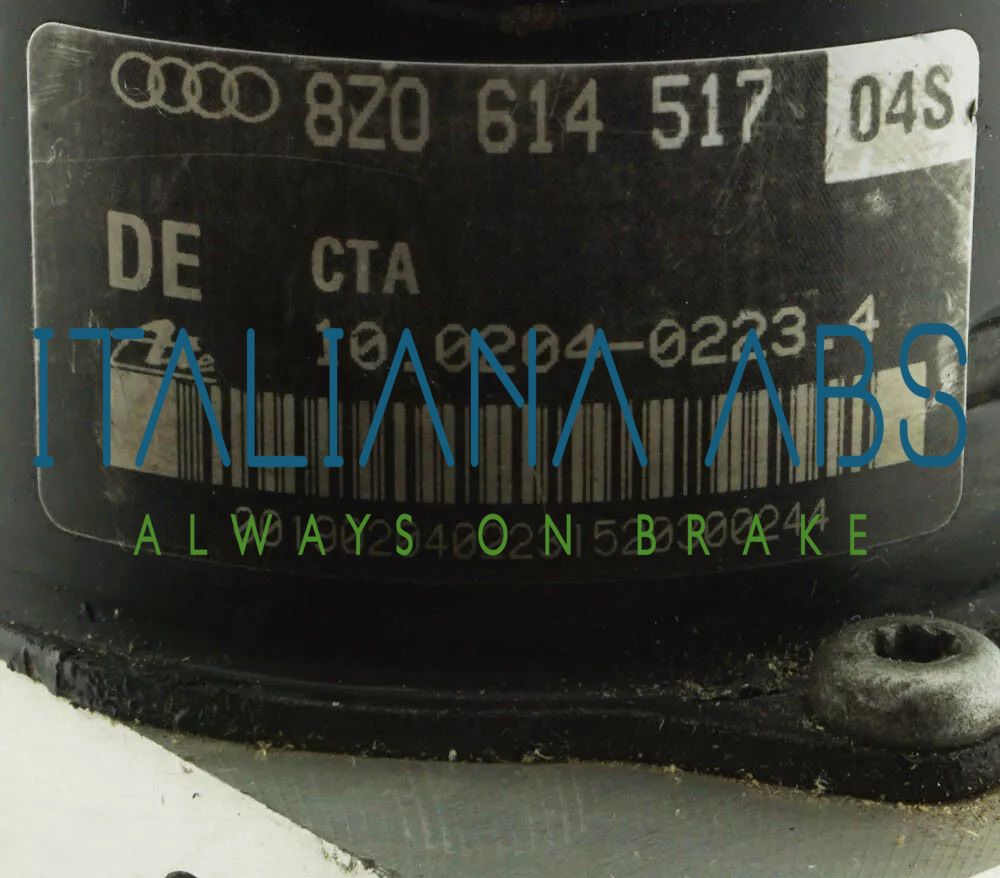 Centralina ABS AUDI, codici identificativi: 8Z0614517 8Z0907379A 10094703063