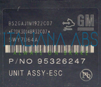 Centralina ABS CHEVROLET, codici identificativi: 95326247 688250455 M300 ESC