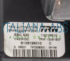 Centralina ABS CHEVROLET, codici identificativi: 96340210 13091807 S108196010