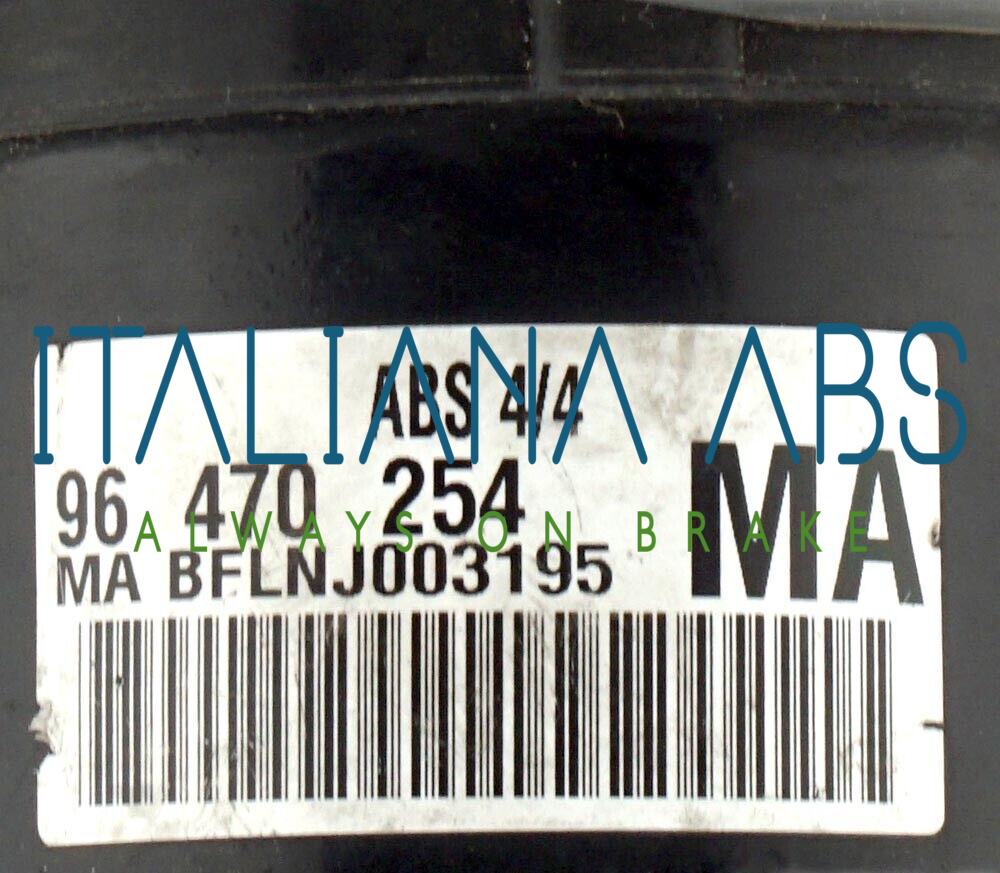 Centralina ABS KIA, codici identificativi: 96470254 96470261