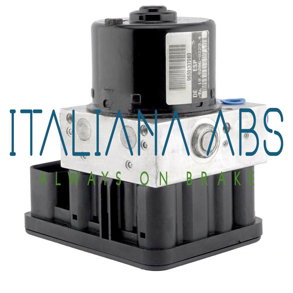 Centralina ABS PEUGEOT, codici identificativi: 9659137080 10020602294 10096011573