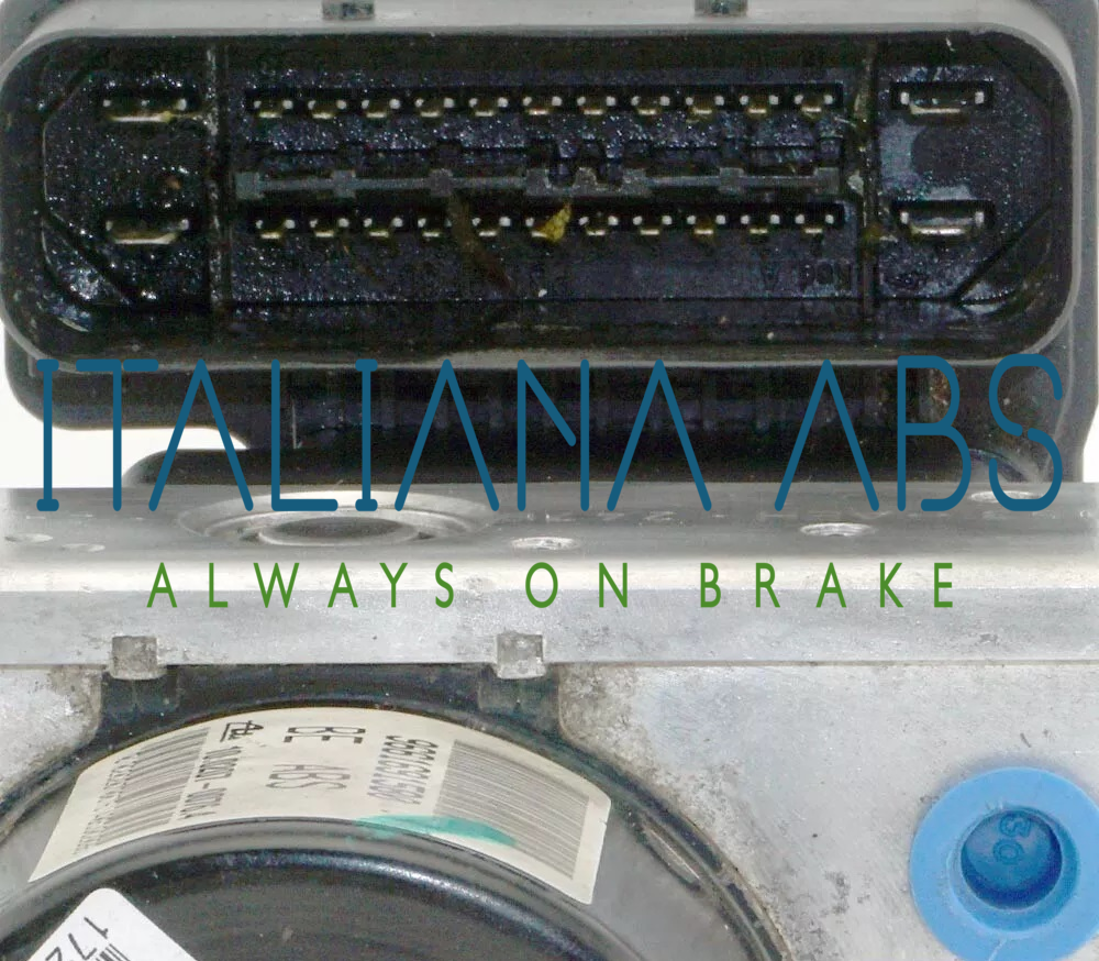 Centralina ABS PEUGEOT, codici identificativi: 9661691580 10020700764 10097011313
