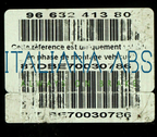Centralina ABS CITROEN, codici identificativi: 9661887180 0265950635 9663241380