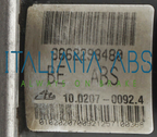 Centralina ABS PEUGEOT, codici identificativi: 9662298480 10020700924 10097011443