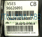 Centralina ABS CHEVROLET, codici identificativi: 96626091 25021201904 25092645293