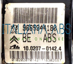 Centralina ABS CITROEN, codici identificativi: 966534180 10020701424 10097011533