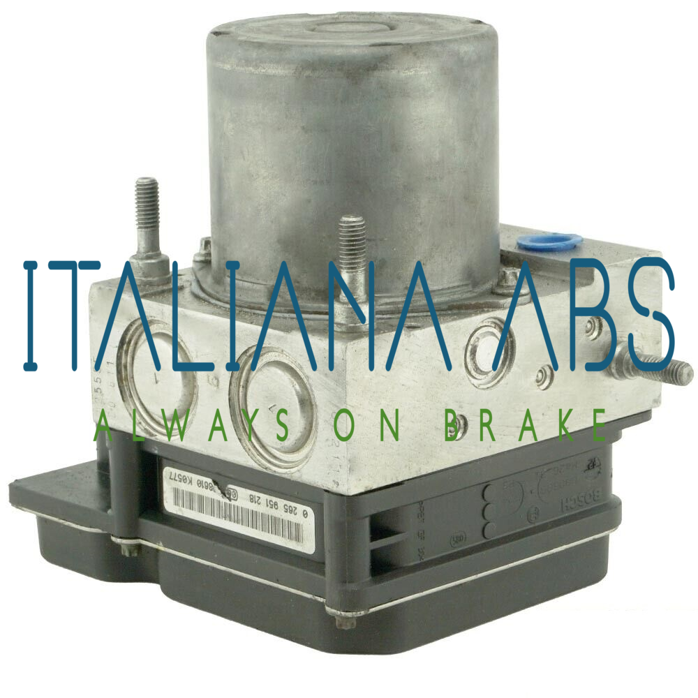 Centralina ABS PEUGEOT, codici identificativi: 9666229480 0265951218 9666229180