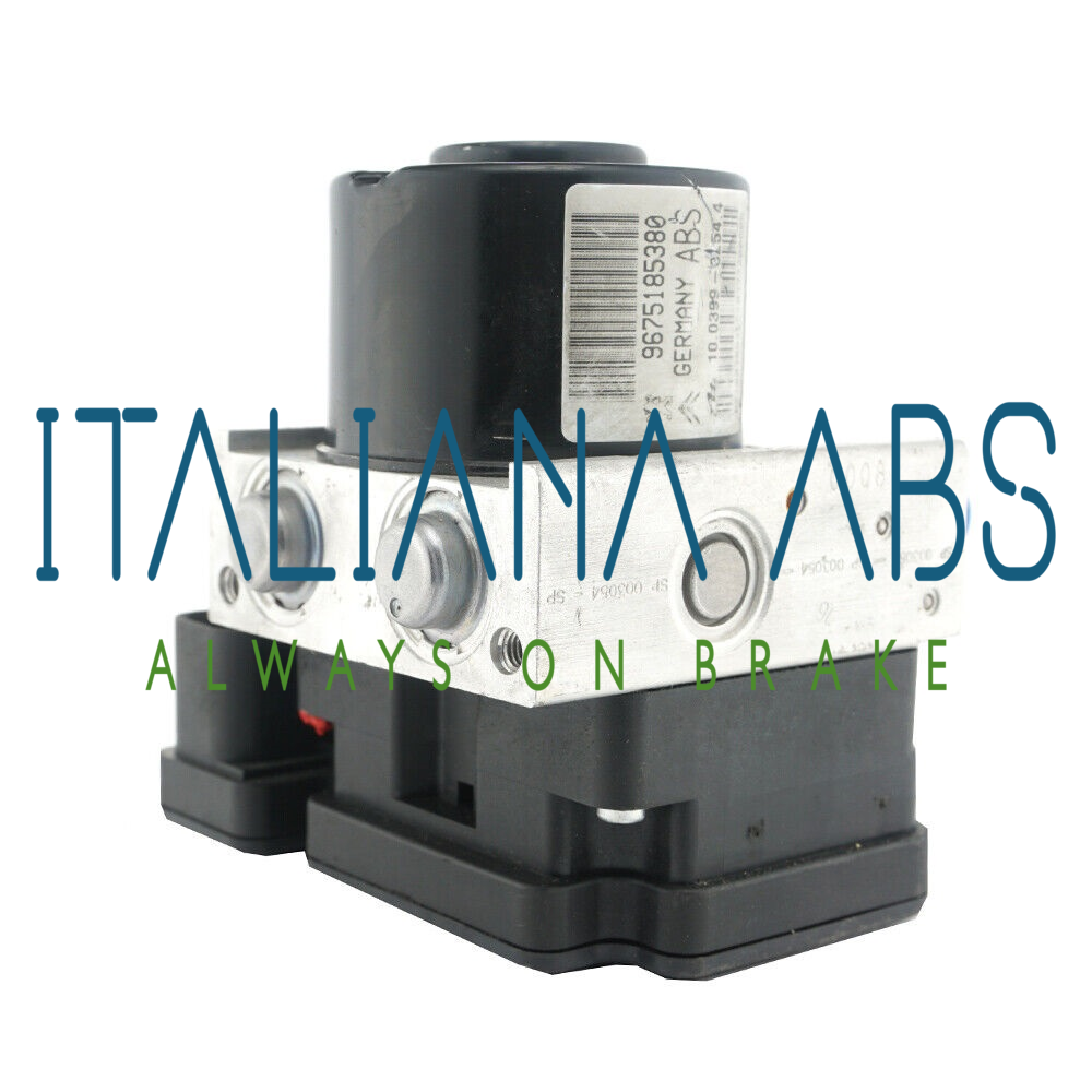 Centralina ABS PEUGEOT, codici identificativi: 9675185380 10039932544 10097011703
