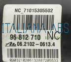 Centralina ABS CHEVROLET, codici identificativi: 96812710 06210206134 06210950313