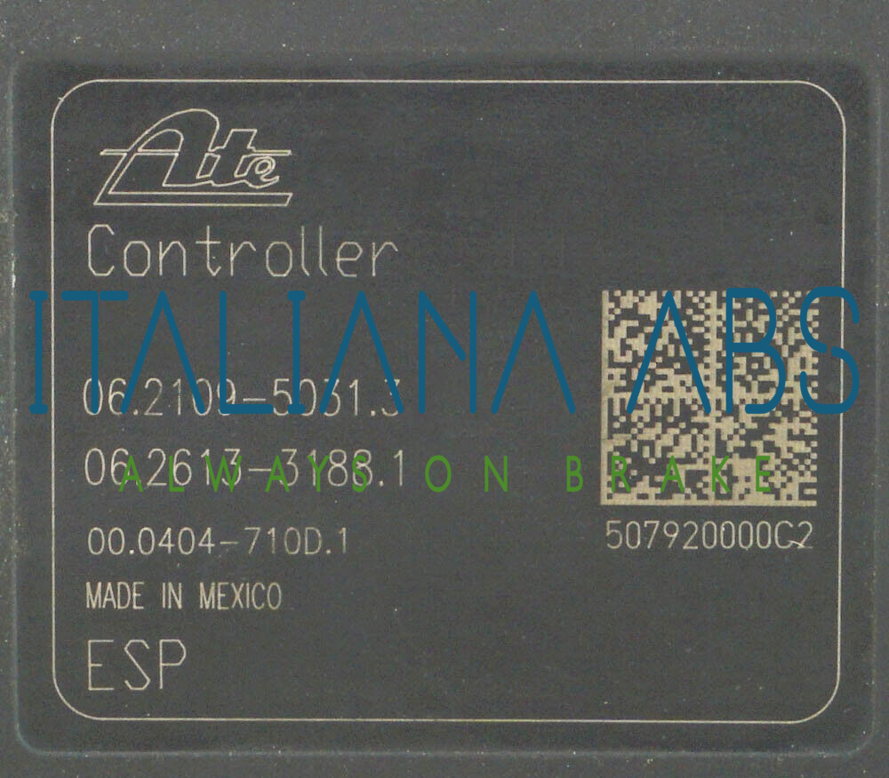 Centralina ABS CHEVROLET, codici identificativi: 96812710 06210206134 06210950313