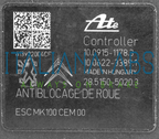Centralina ABS PEUGEOT, codici identificativi: 9806891780 10022002574 10091511783