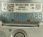 Centralina ABS PEUGEOT, codici identificativi: 9812847880 10022004974 10091539553