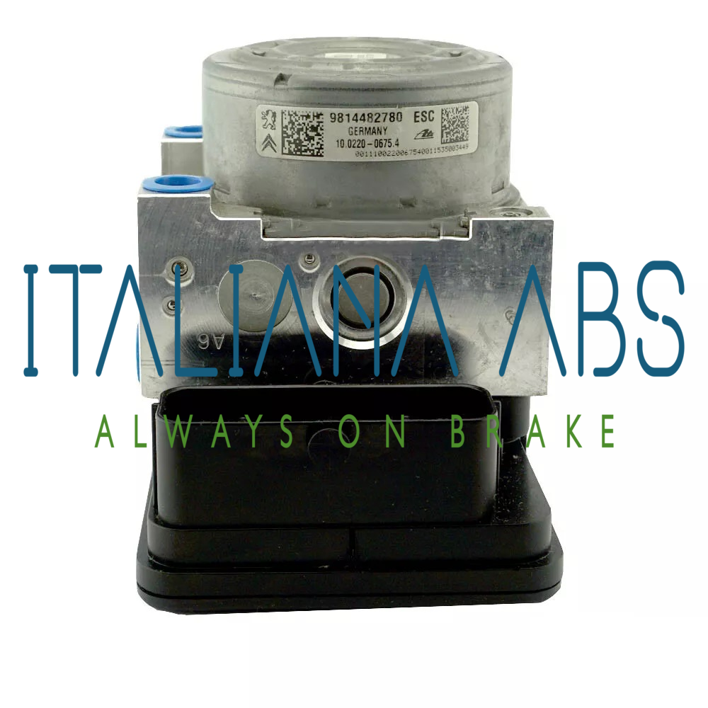 Centralina ABS PEUGEOT, codici identificativi: 9814482780 10022006754 10091539563