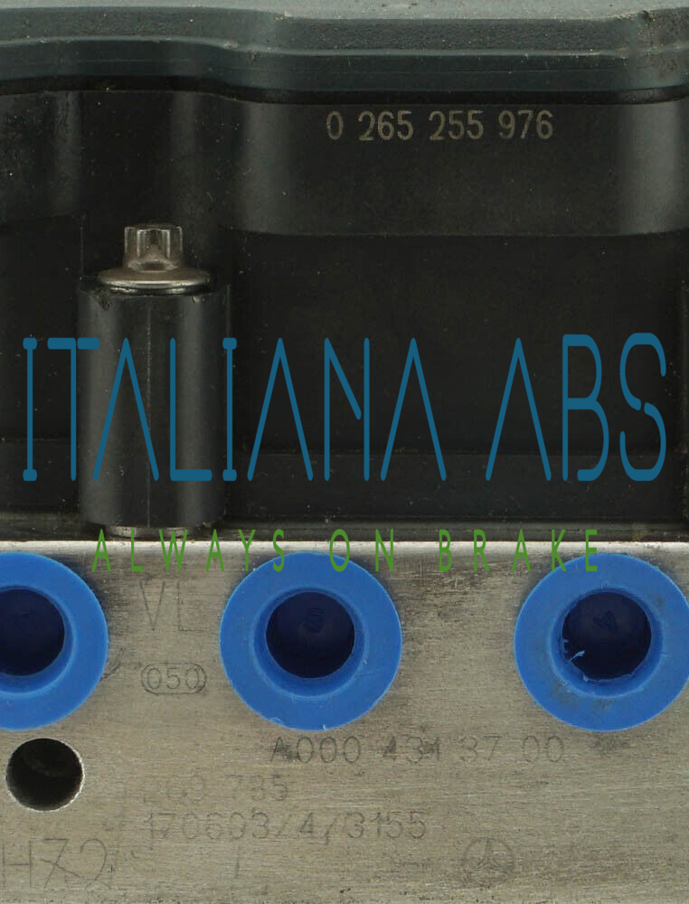 Centralina ABS MERCEDES, codici identificativi: A0004313700 0265956280 0265255976