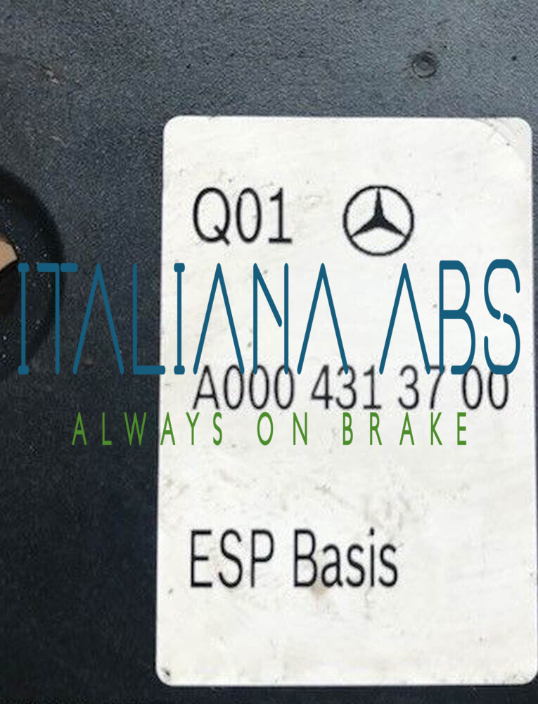 Centralina ABS MERCEDES, codici identificativi: A0004313700 0265956280 0265255976