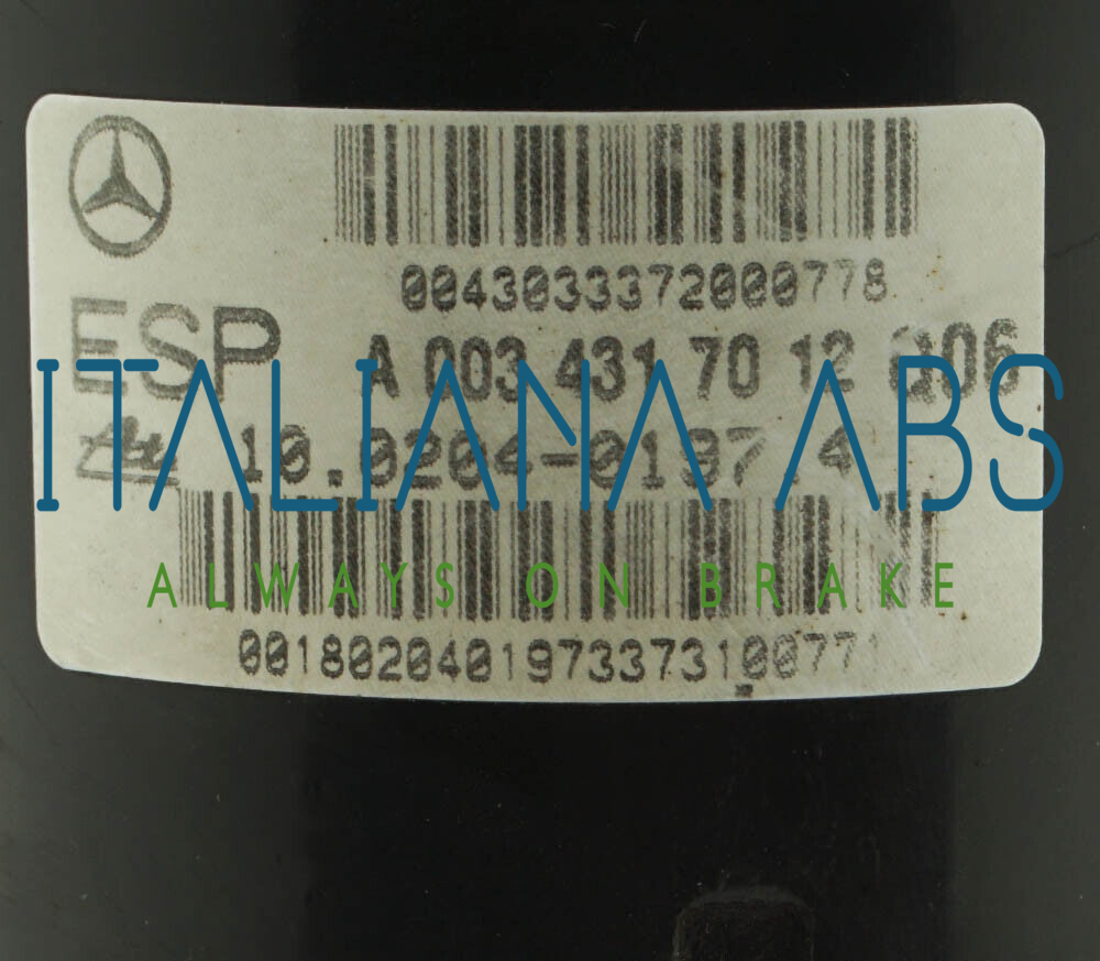 Centralina ABS MERCEDES A0034317012 A1705450132 10094715113