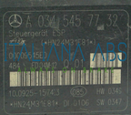 Centralina ABS MERCEDES, codici identificativi: A0054312912 A03457732 10092515743
