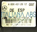 Centralina ABS MERCEDES, codici identificativi: A0064312612 A20454732 10092615703